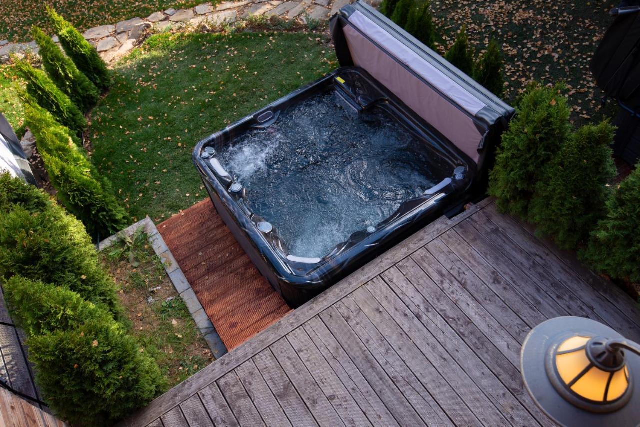 Pinus Villas Lodge With Private Jacuzzi & Phyto-Sauna Retreat Zheleznitsa Extérieur photo
