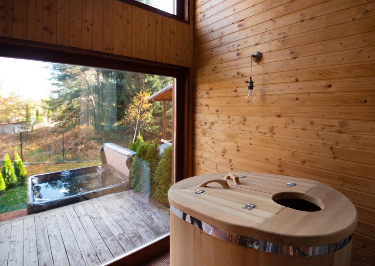 Pinus Villas Lodge With Private Jacuzzi & Phyto-Sauna Retreat Zheleznitsa Extérieur photo