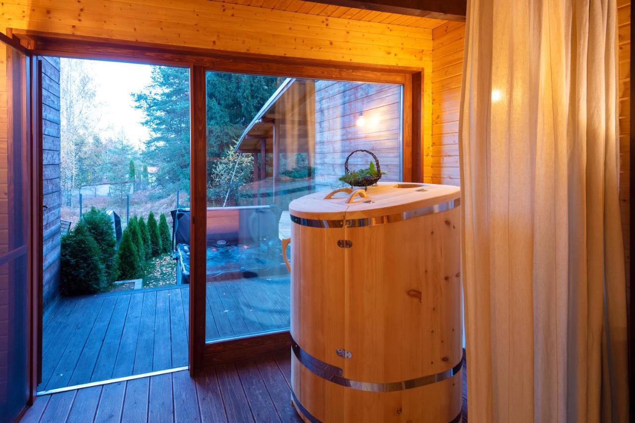 Pinus Villas Lodge With Private Jacuzzi & Phyto-Sauna Retreat Zheleznitsa Extérieur photo