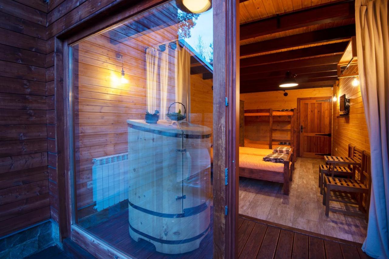 Pinus Villas Lodge With Private Jacuzzi & Phyto-Sauna Retreat Zheleznitsa Extérieur photo