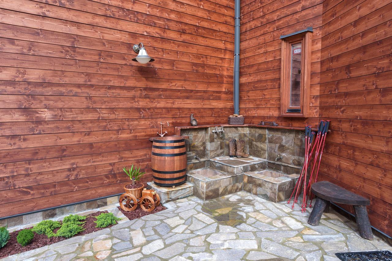 Pinus Villas Lodge With Private Jacuzzi & Phyto-Sauna Retreat Zheleznitsa Extérieur photo