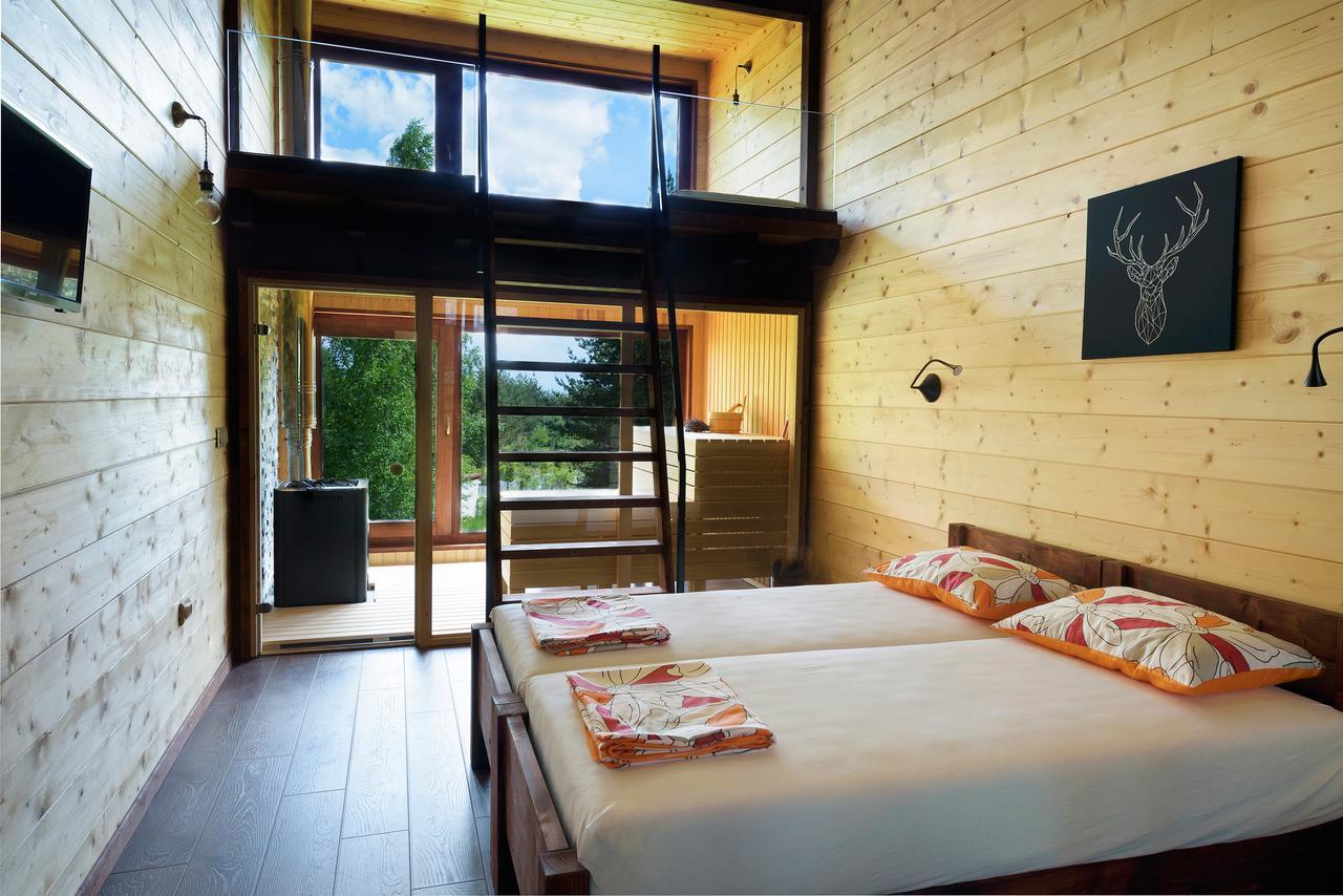 Pinus Villas Lodge With Private Jacuzzi & Phyto-Sauna Retreat Zheleznitsa Extérieur photo